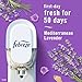 Febreze Plug in Air Fresheners, Mediterranean Lavender, Odor Eliminator for Strong Odors, Scented Oil Refill (3 Count)