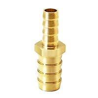 Vista 21 de Joywayus Reductor de Púas de Manguera de 5/32" a 1/4" Reduce el Diámetro Interno de la Manguera Empalme Reductor, Accesorio de Latón de Unión