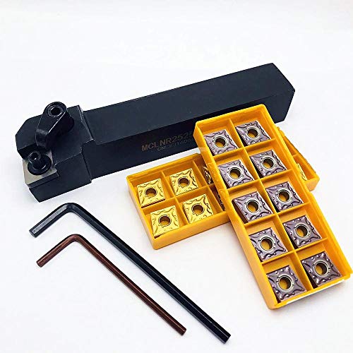 Portaherramientas para Torno MCLNR con 10 Inserciones CNMG miniatura 6