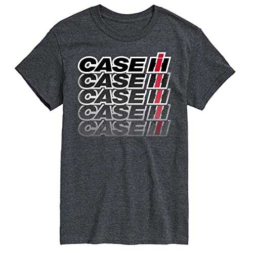Case IH Logo Repeat Fade - Men's Short Sleeve Graphic T-Shirt