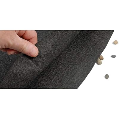 GLI 70-0015RD-BLK-160 Round Armor Shield Floor Pad, 15-Feet