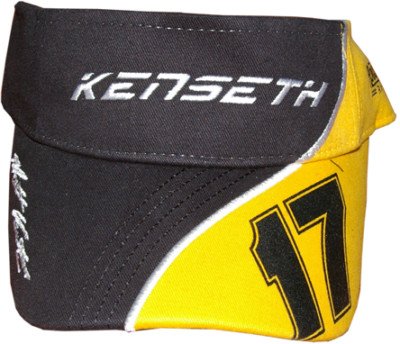 Motorsport AuthenticsNASCAR Matt Kenseth #17 DeWalt Trackside Visor Black/Gold, Black/Gold, One size