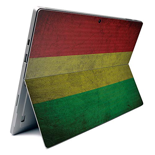 Image of MightySkins Carbon Fiber Skin for Microsoft Surface Pro 7 - Yeah Mon | Textured Carbon Fiber Finish | Easy to Apply, Remove, and Change Styles | Made in The USA