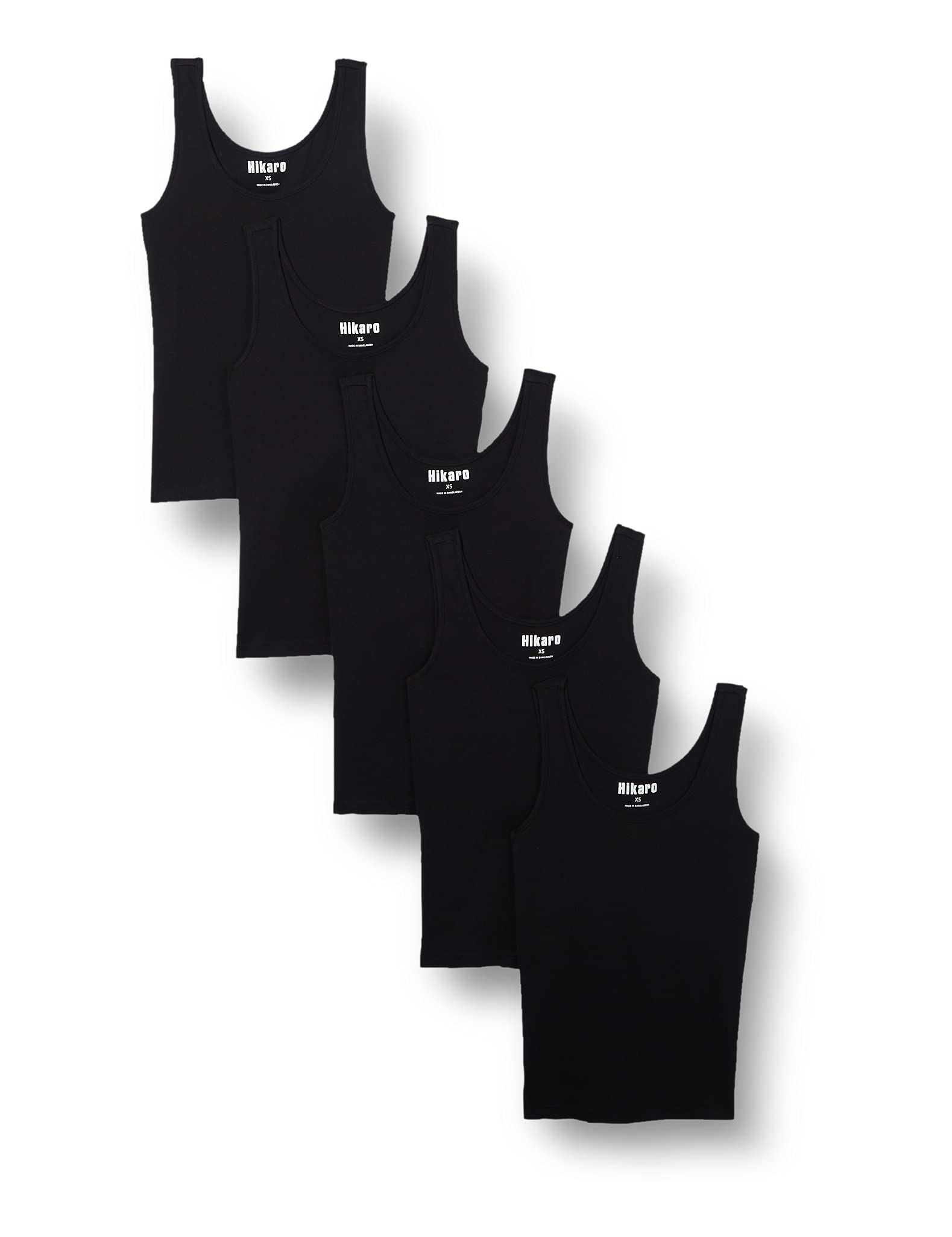 Women's Vest Top, Pack of 5