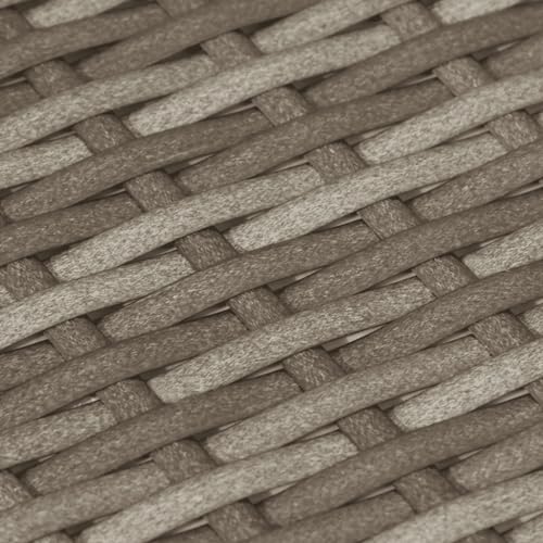 vidaXL ガーデンソファ4点セット クッション付き 灰色 ポリラタン製, パティオ家具, ラタン調座具, 屋外ラウンジ, コーナータイプ, モジュール構成 7枚目