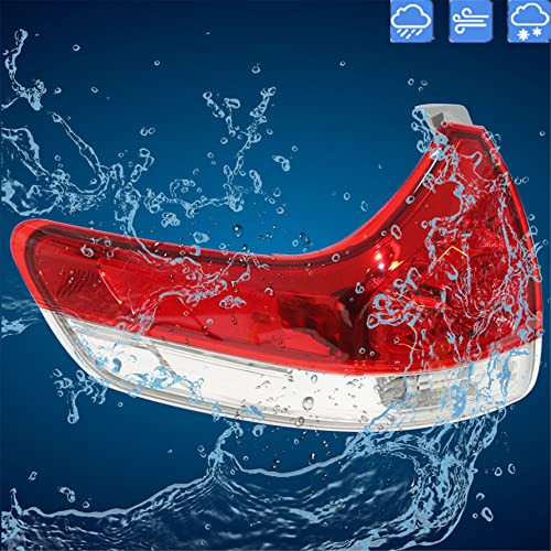 Munirater 1-Pack Rear Left Tail Light Brake Lamp Assembly Replacement For 2011-2014 Toyota Sienna Outer Driver Side 8156008030 To2804107 #TOP7