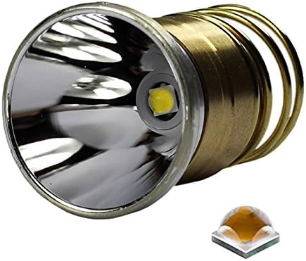 KDLITKER New P6-XPL Cree XP-L HD White or Neutral White or Warm White 800 Lumens 3V-9V 2 Groups of 3 to 5-Mode SMO LED Drop-in (White 6500K)