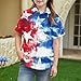 2026 4th of July Outfit-Patriotic School Uniforms-American Flag Tshirt Patriotic Top