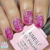 AIMEILI Gel Nail Polish Set Soak Off UV LED Temperature Colour Changing Chameleon Gel Polish Multicolour/Mix Colour/Combo Colour of 6pcs X 10ml - Gift Kit 14 - Image 4