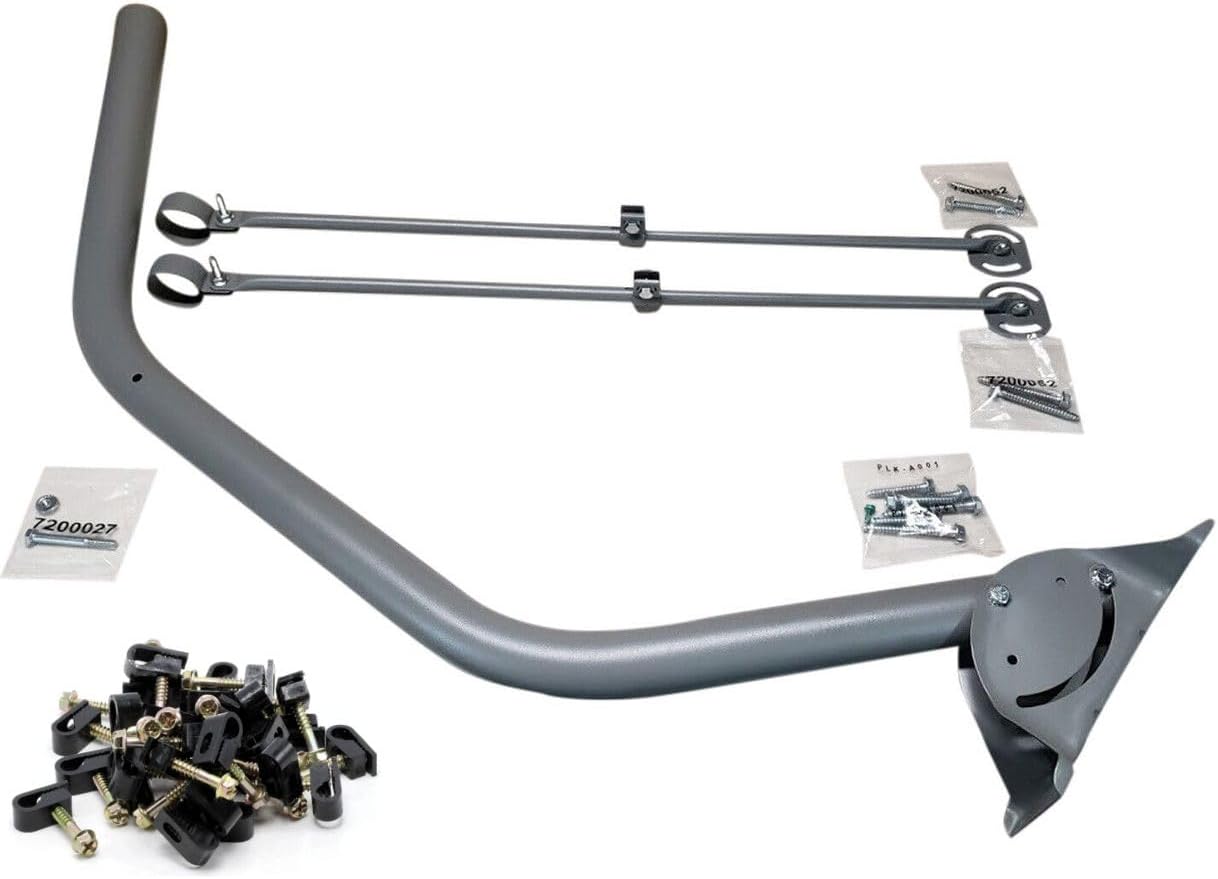 Under Eave Mount Kit Compatible with Starlink Gen3 Rectangular Dish