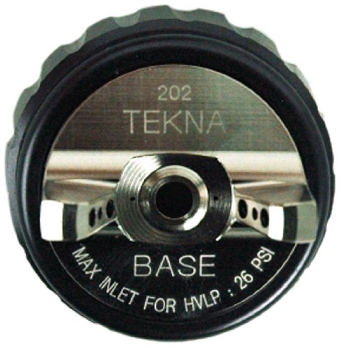 TEKNA 702723 HVLP Basecoat Air Cap and Retaining Ring for Spray Guns