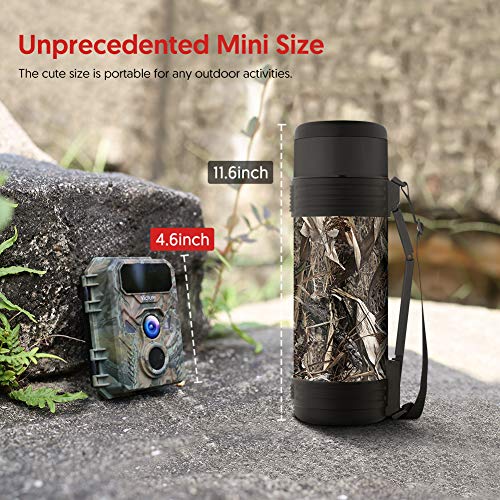 Victure Mini Trail Game Camera 16MP 1080P with Advanced Night Vision Motion Activated IP66 Waterproof for Wildlife Watching and Home Surveillance