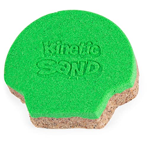 Kinetic Sand, Seashell Containers 8-Pack with 4 Neon Sand Colors and Kinetic Beach Sand, Play Sand Sensory Toys for Kids Ages 3 and up - Thumbnail 4
