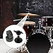 BESPORTBLE 2PCS Cymbal Stand Felt Washers and Plastic Sleeves Drum Attachment Noise Reduction Pads with Hand Screw Knob for Crash Splash Ride Cymbals Compatible with Various Random Color