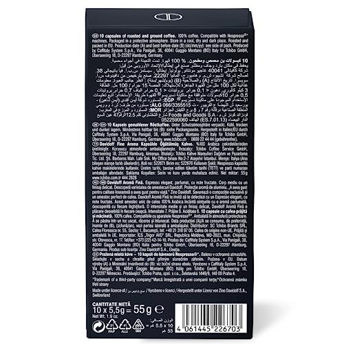 7/12 - 55 غرام كبسولة قهوة فاين اروما من دافيدوف، 5.5 جرام × 10 كبسولات