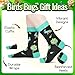 HAPPYPOP Funny Peacock Socks for Women - Novelty Gifts for Peacock Lovers Animal Lovers