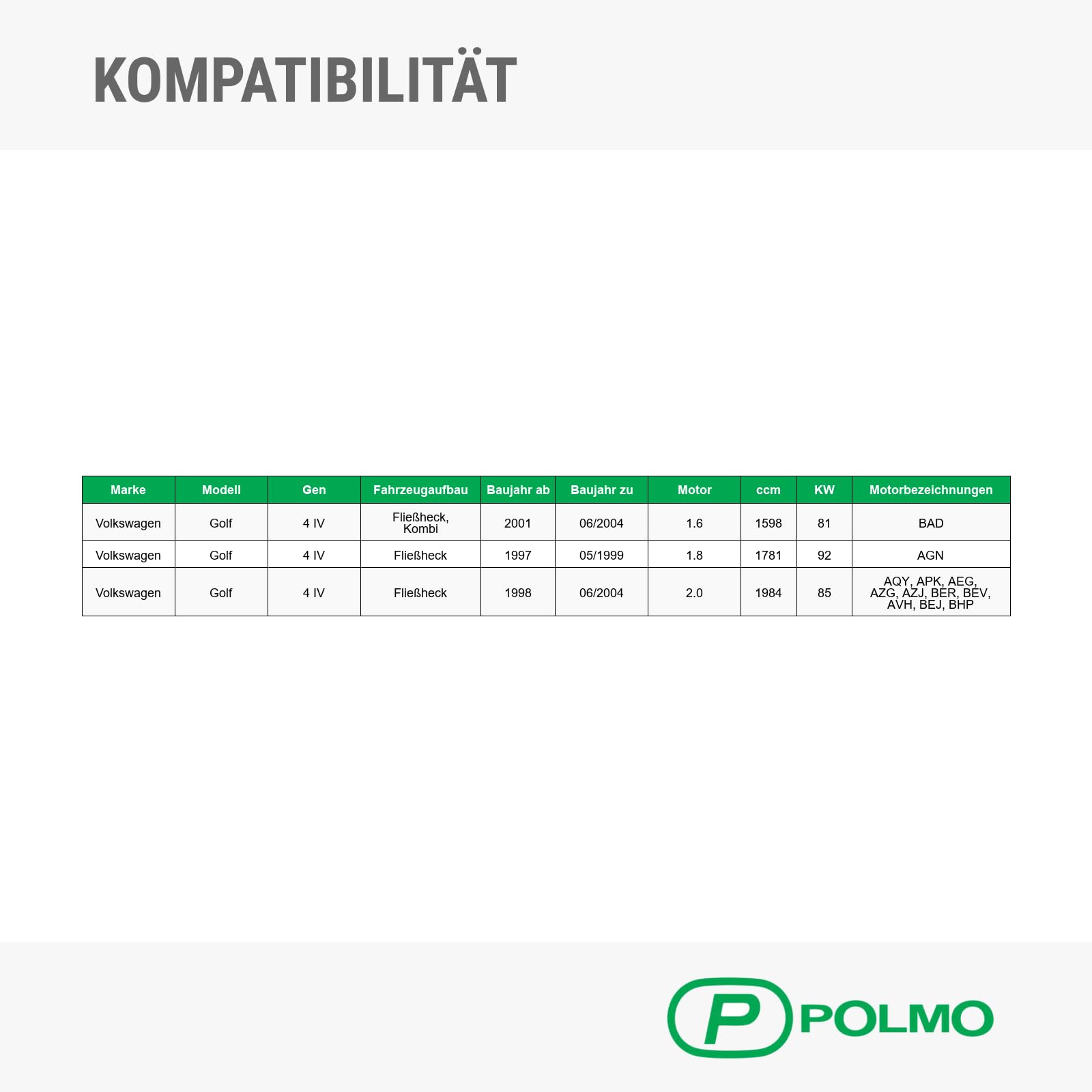 POLMOstrow Auspuff für VW Golf 4 IV 1997-2004