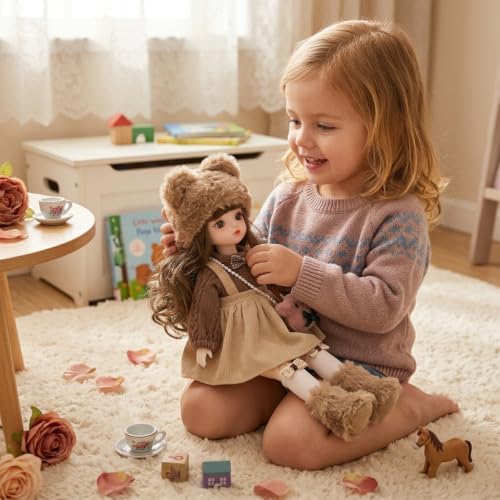 Muñeca BJD 1/6 Escala con Accesorios y Ropa miniatura 2