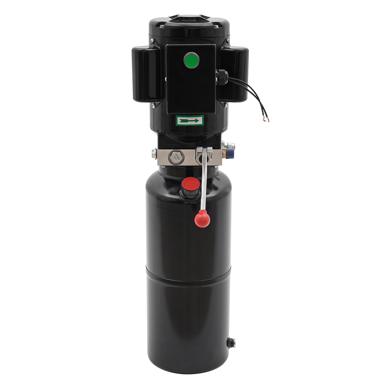 Unidad de potencia hidráulica 2,2 kW 220 V, bomba electrohidráulica 2850 rpm 4,6 l/min depósito de 10 l, 18 MPa, bomba hidráulica de acción simple con válvula de presión para ascensores de coche