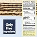 Snacktery Whole Wheat Flatbread Crackers - All Natural Onion Crackers in 8 Stay-Fresh Packs - Thin & Crispy Whole Grain Crackers for Cheese, Spreads, Dips - 7 oz