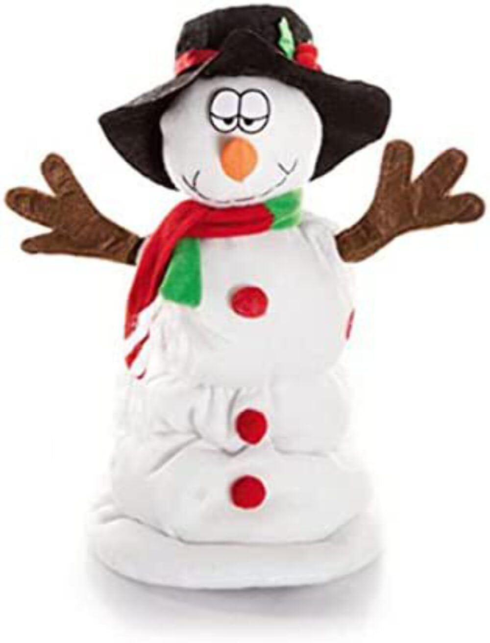 Premier 35Cm Sherbert Christmas Singing & Dancing Snowman Animated Xmas Decoration Gift