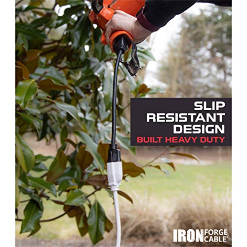 6 Ft White Extension Cord - 16/3 Durable Electrical Cable #TOP3