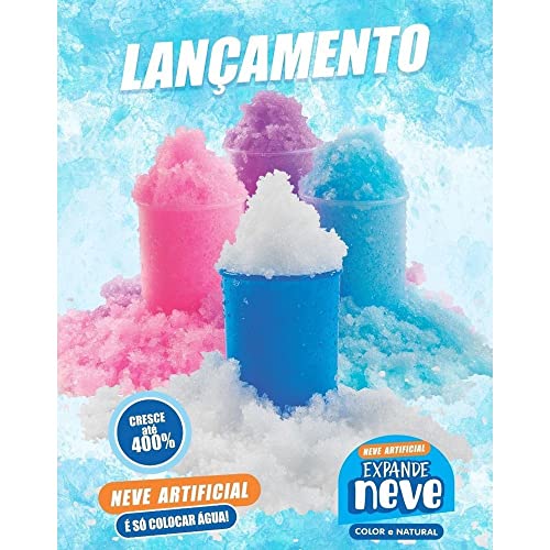 Expande Neve Expandir Neve Artificial Neve Pote Neve Artificial Cresce Neve Slime