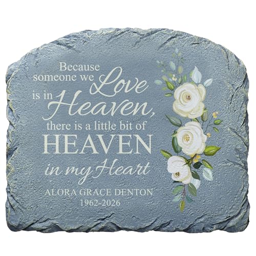 Let's Make Memories Personalized Memorial Garden Stone - Sympathy -