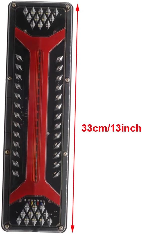 LED Trailer Light, LED Reverse Light, Trailer Light, Rear Tail Light, Suitable for Most 24V Vehicles, Including Trucks, Trailers, Semi-Trailers, Travel Trailers, Dump Trucks and etc.