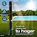 tillvex Ducha de Jardín 35 litros | Ducha Solar con Agua Caliente...