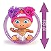 The Bellies from Bellyville- Hula-Hoop, muñeca bebé en pañales interactiva, Bellie grande,...
