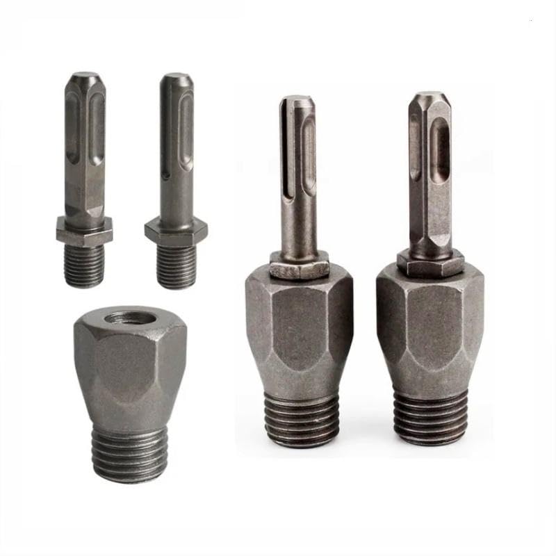 1+2 Round Shank Core Bit Adapter, 22Mm To Sds-Plus, For Hammer Drill Accessories-image-4