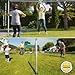 GARD & ROCK Multisport Telescopic Posts in Aluminum - Quick Fixation System - Badminton, Tennis, Volleyball, Anchoring Base Not Included! - Turn Your Space into a Sports Field in a Flash!