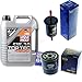 Produktbild QR-PARTS 69397395 Filter Set Inspektionspaket 5 Liter Motoröl Top Tec 4200 5W-30 SCT Germany Kraftstofffilter Ölfilter