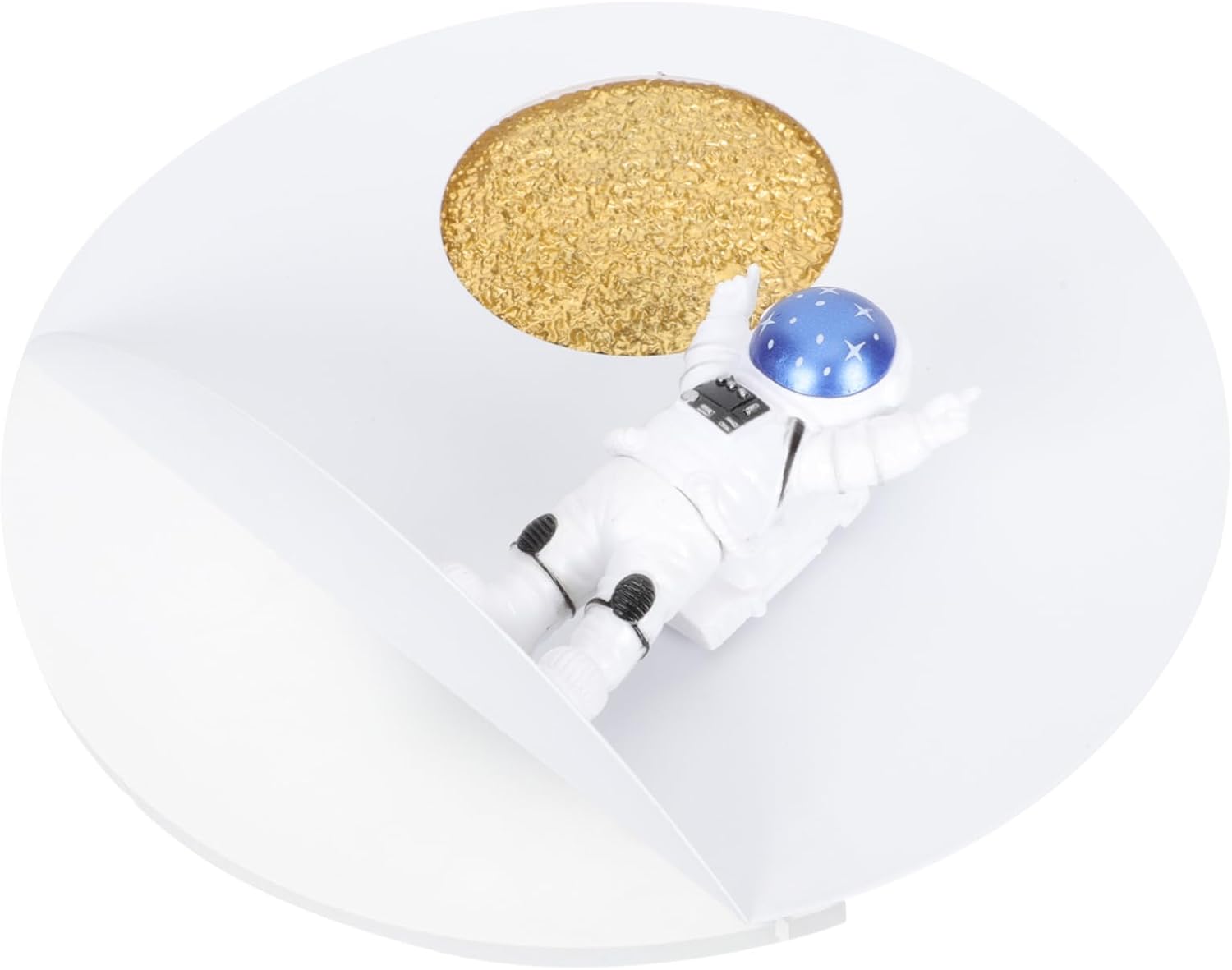 NUOBESTY Lunar Astronaut Lamp Boys and Girls Space Decor Ceiling Light for Boys and Girls Bedroom