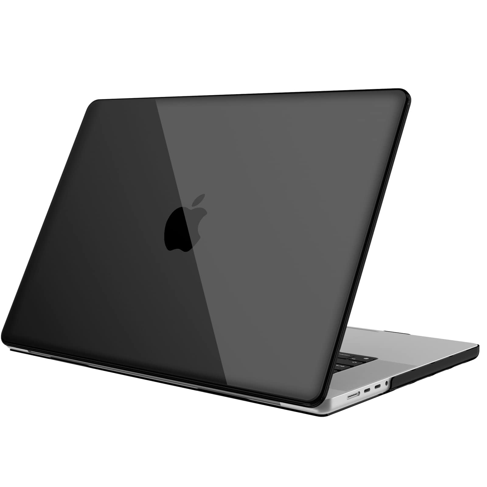 Dl3 Mobilak Hard Shell Case Cover Compatible with MacBook Air 13.3 inch (Black) - Models 2018 to 2022 with Retina Display & Touch ID