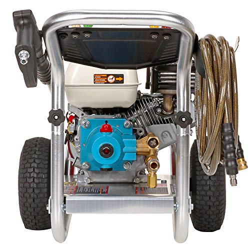 SIMPSON Cleaning ALH3228-S Aluminum Gas Pressure Washer Powered by HONDA GX200 3400 PSI at 2.5 GPM