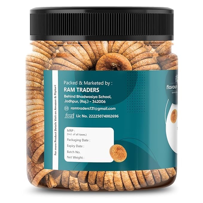 Image of Flavour Delight Afghan Dry Figs 500g | Fresh & Nutritious | Perfect for Daily Health