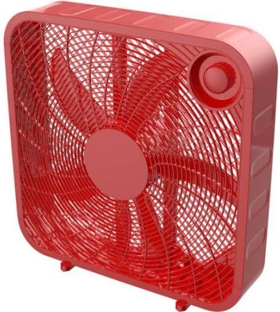 20" Box Fan. RED