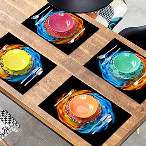 Sets de table imperméables Yin Yang pour protéger des plats chauds - 8