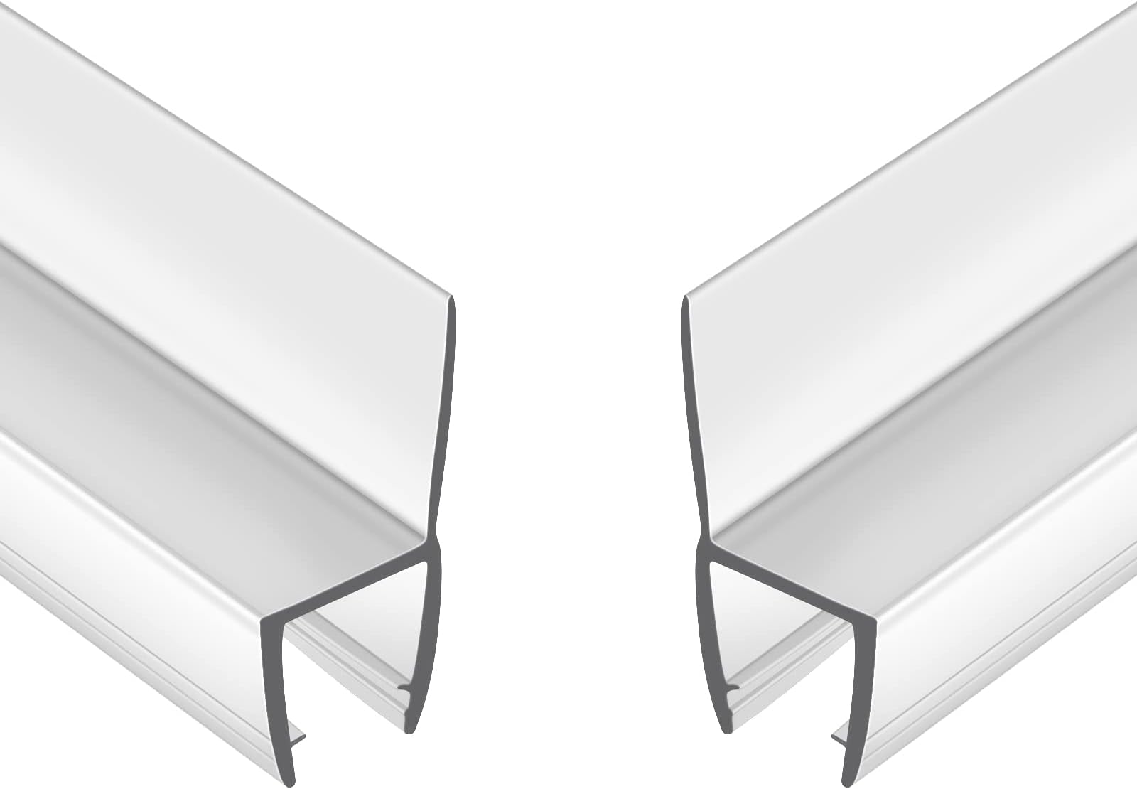 CRL Frameless Shower Door Seal for 3/8Inch Glass, 98Inches Long (can