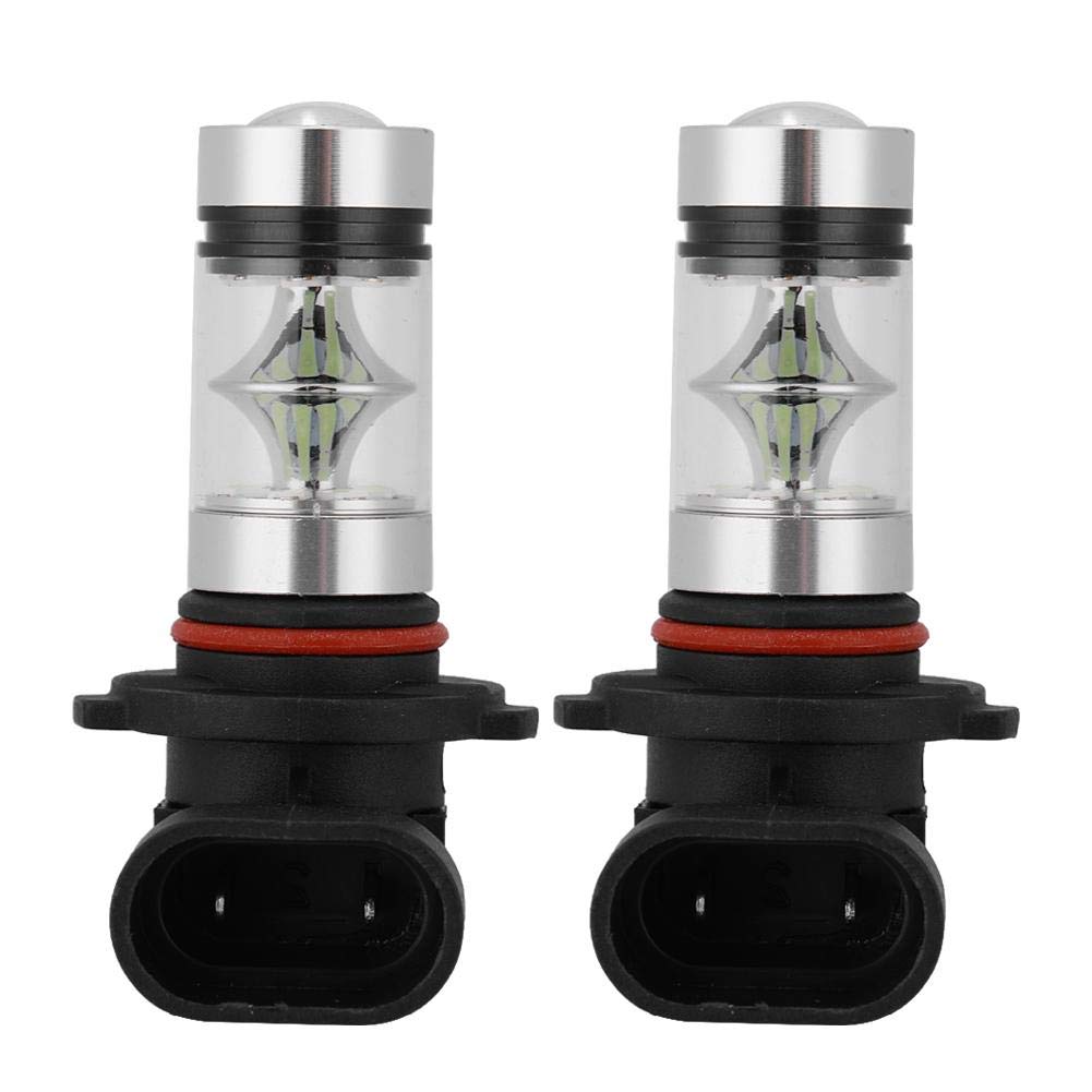 【1 par】 Bombillas LED, 12-24V 100W 8000K Luces antiniebla azul hielo para coche Bombillas LED para faros delanteros Bombilla 9005 HB3 H10 9145 9140 9040 9055 9155 9150 PY20D