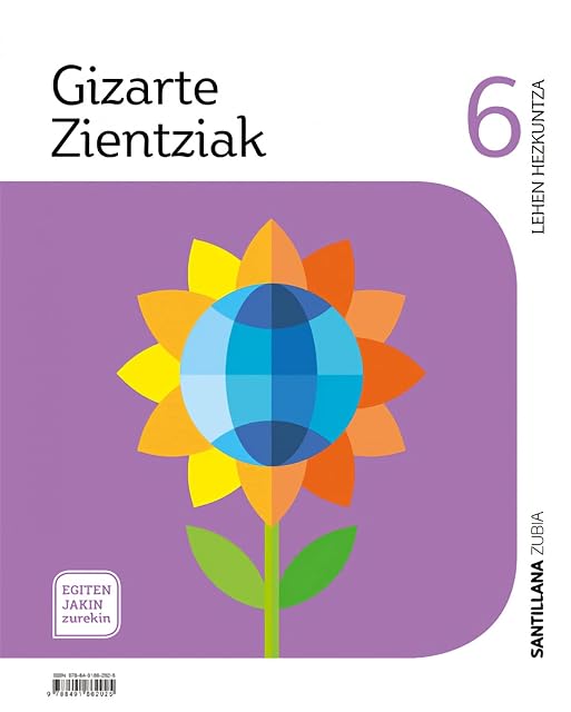 Portada de Gizarte Zientziak 6º Primaria Saber Hacer Contigo