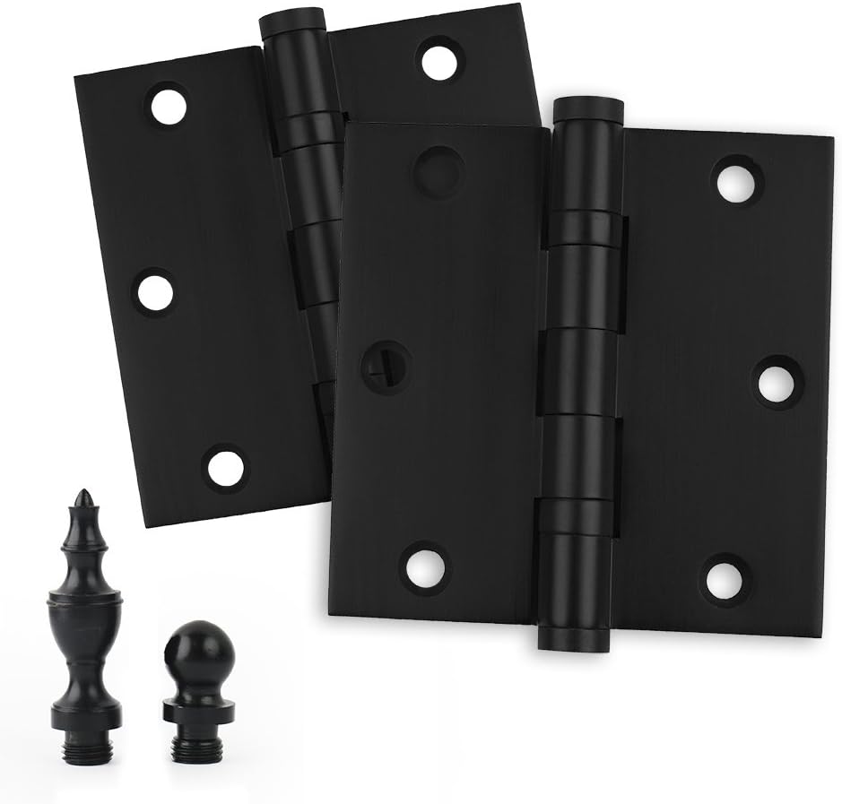 Limited Discount EMBASSY Door Hinge Solid Brass - 3.5 x 3.5 Inch, Heavy Duty, Polished Chrome, Ball Bearings, Rust Resistant Pin, Architectural Designer Grade, Home Improvement, 2 Pack Hottest Sales EMBASSY Door Hinge Solid Brass - 3.5 x 3.5 Inch, Heavy Duty, Polished Chrome, Ball Bearings, Rust Resistant Pin, Architectural Designer Grade, Home Improvement, 2 Pack