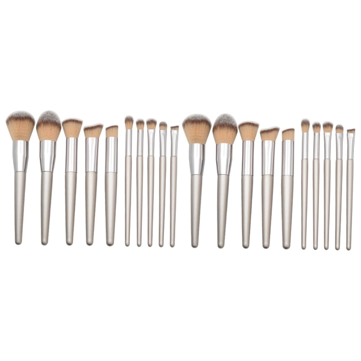 Housoutil 20pezzi Professionali Per Per Blush e Ombretto Kit Cosmetici Portatile e Riutilizzabile