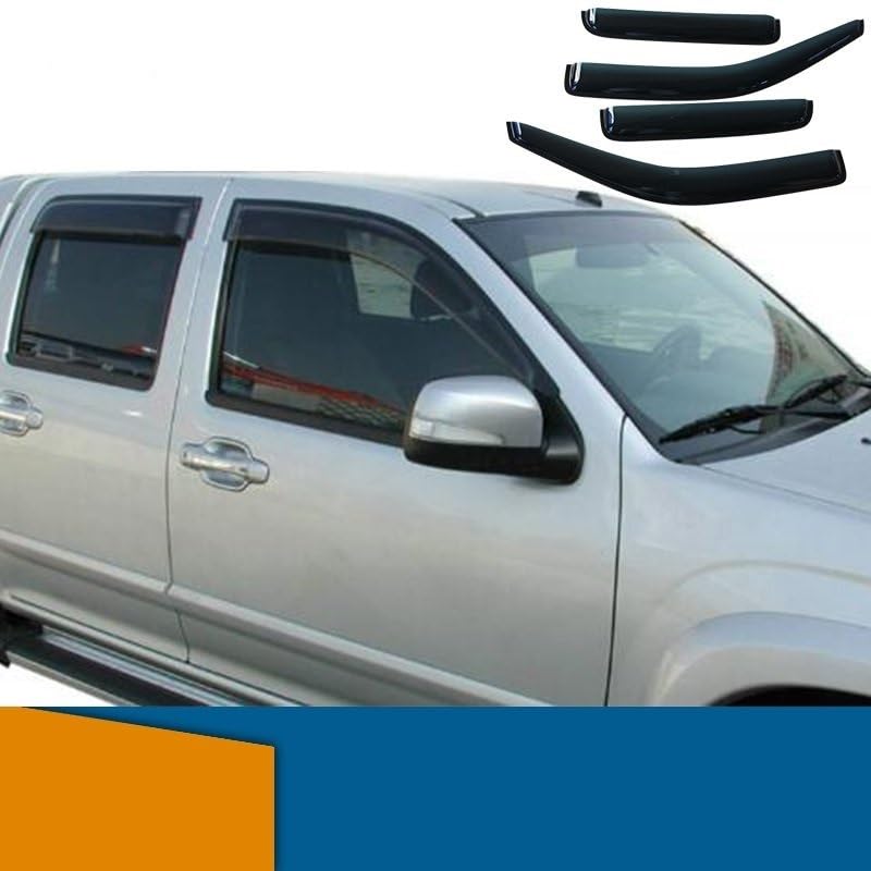 Déflecteur de vitre latérale pour Isuzu D-Max 2007-2011