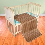 Tefola Summer Sleeping Mat, Foldable Soft Rattan, Rattan Mat, Summer Rattan Mattress, Breathable Summer Bedding for School Dormitory at Home (80 * 195cm) - 2