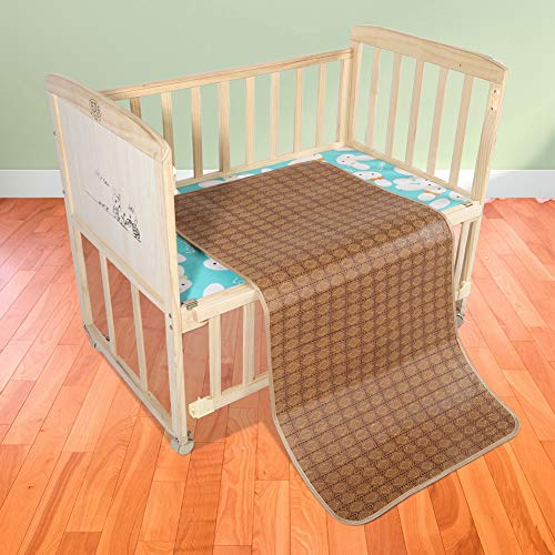 Tefola Summer Sleeping Mat, Foldable Soft Rattan, Rattan Mat, Summer Rattan Mattress, Breathable Summer Bedding for School Dormitory at Home (80 * 195cm) - 2