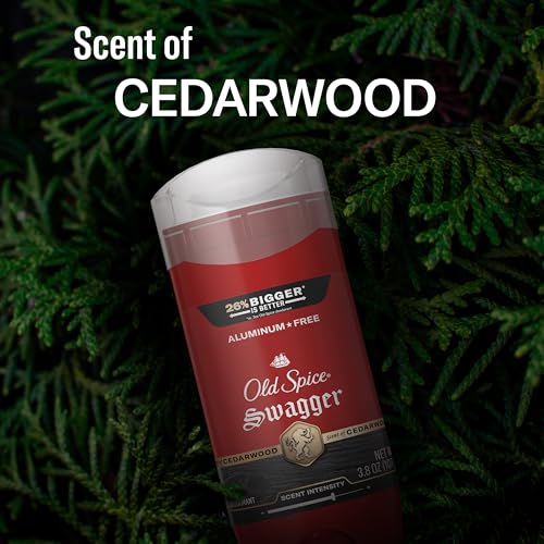 Old Spice Deodorant for Men, Aluminum Free, Swagger Scent, 3.8 oz Pack of 3 - image 8