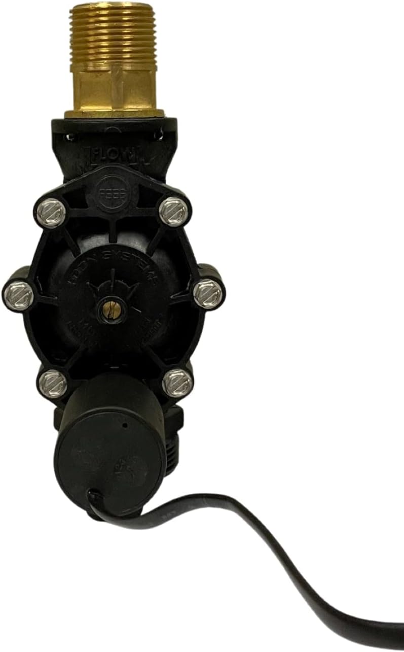 I-CON MOMENTUM® Electronic New Work Flush Valve, Straight Male Brass Adaptor w/ 24VAC Solenoid